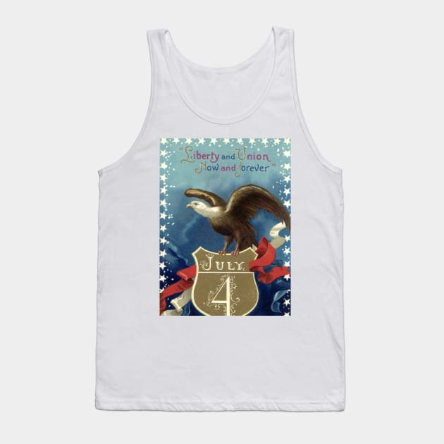 Vintage 4th of July Tank Top by MasterpieceCafe